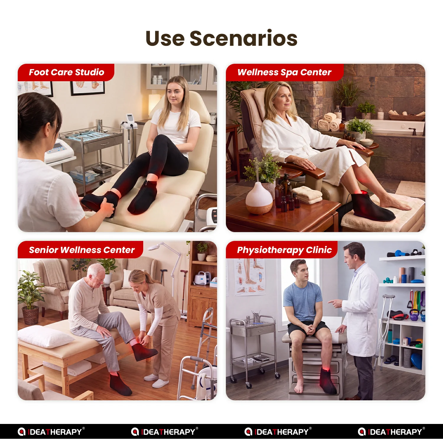 TLF150-B use cases for foot-care studios spas centers and clinics
